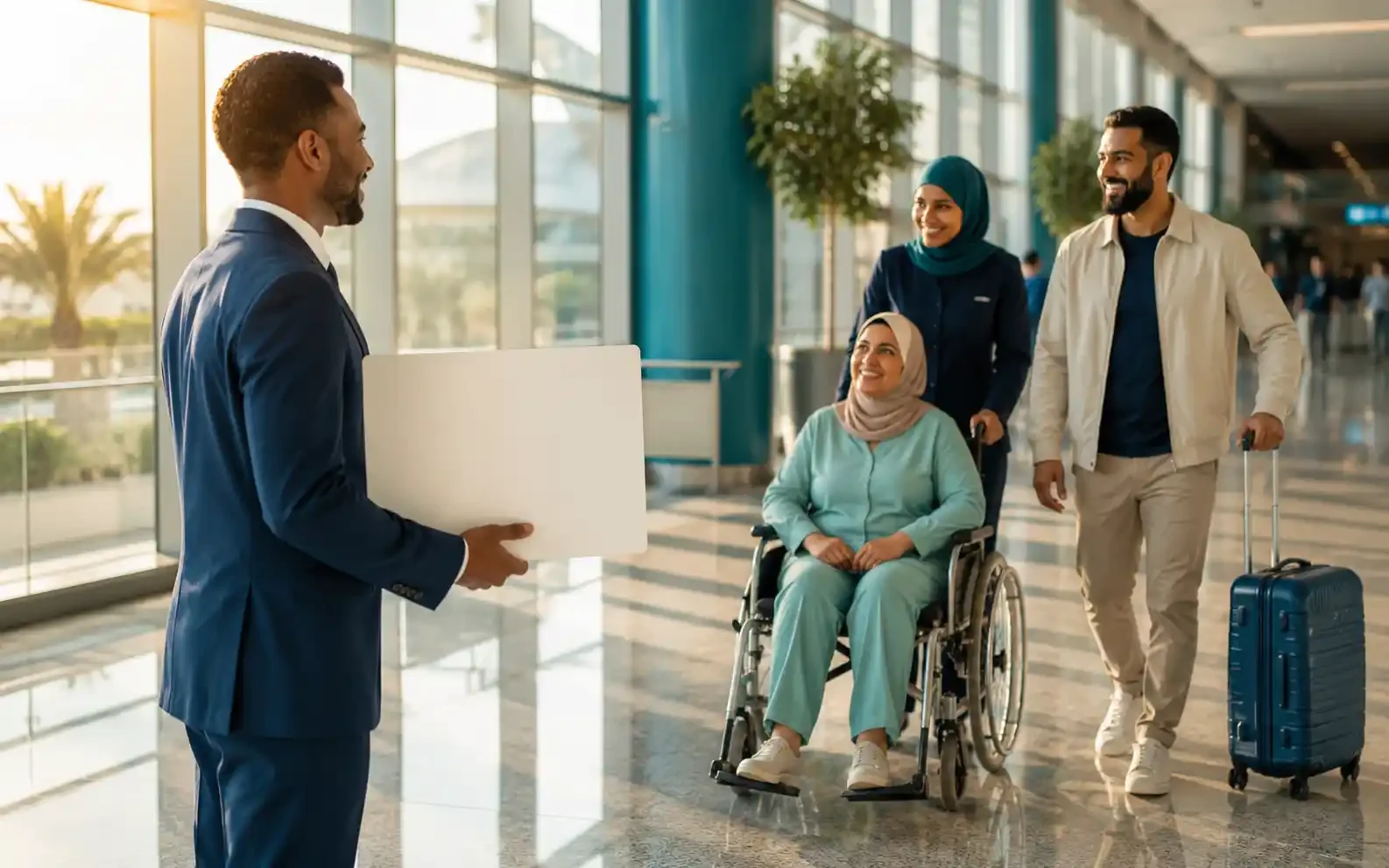 تنسيق رحلة العلاج في الهند: فيزا طبية وإقامة ونقل من الباب للباب
